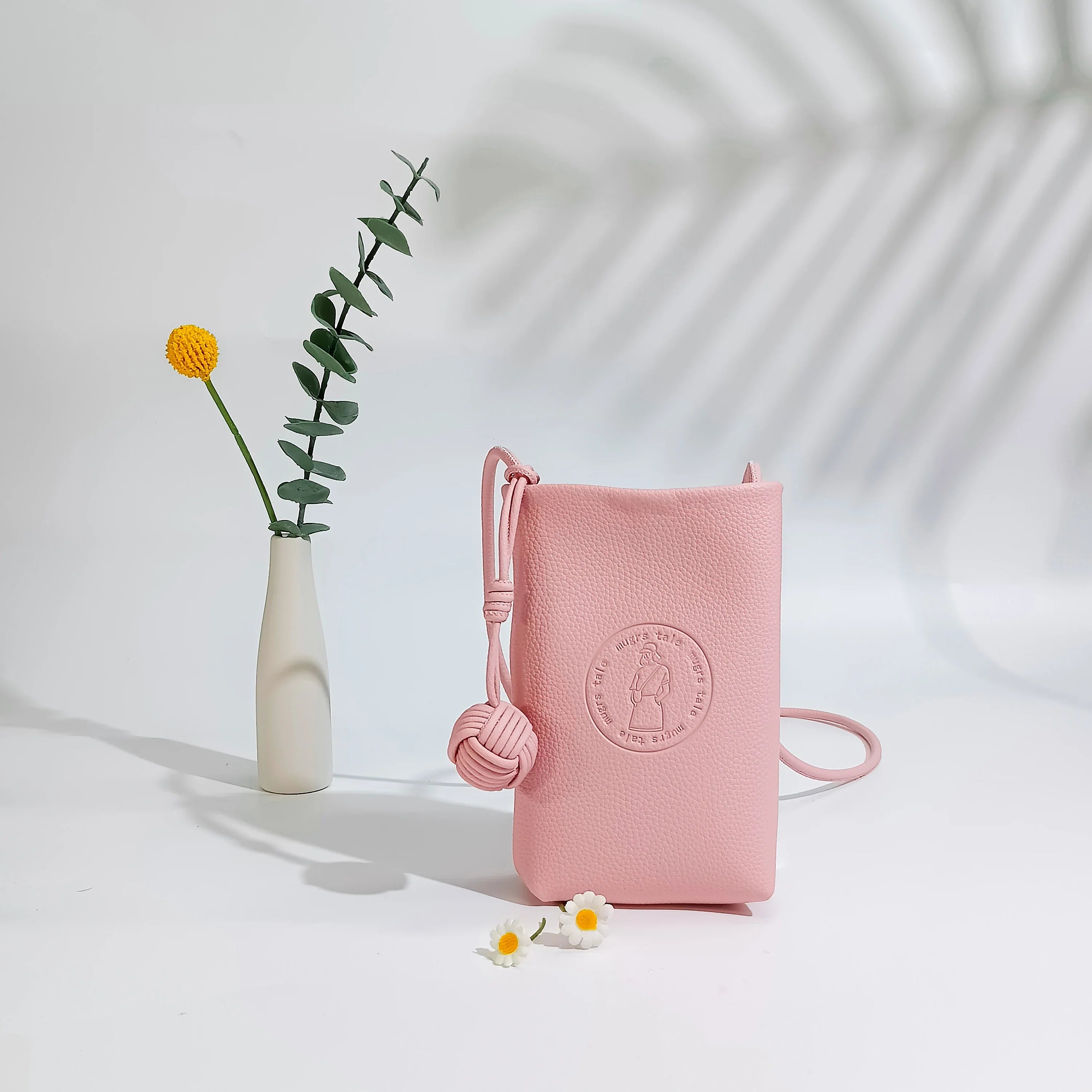 Sac à bandoulière Mugrs™, sac à bandoulière pour téléphone portable, couleur rose