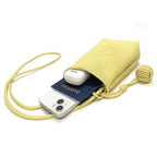 Sac à bandoulière Mugrs™, sac à bandoulière pour téléphone portable, couleur jaune pastel