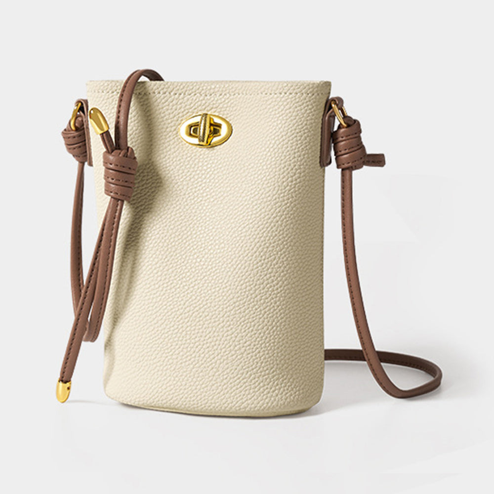 Mugrs™ Bucket Bag, Umhängetasche aus rein pflanzlich veganem Leder