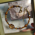 Autumn Espoo Vintage Handmade Czech Bead Bracelet