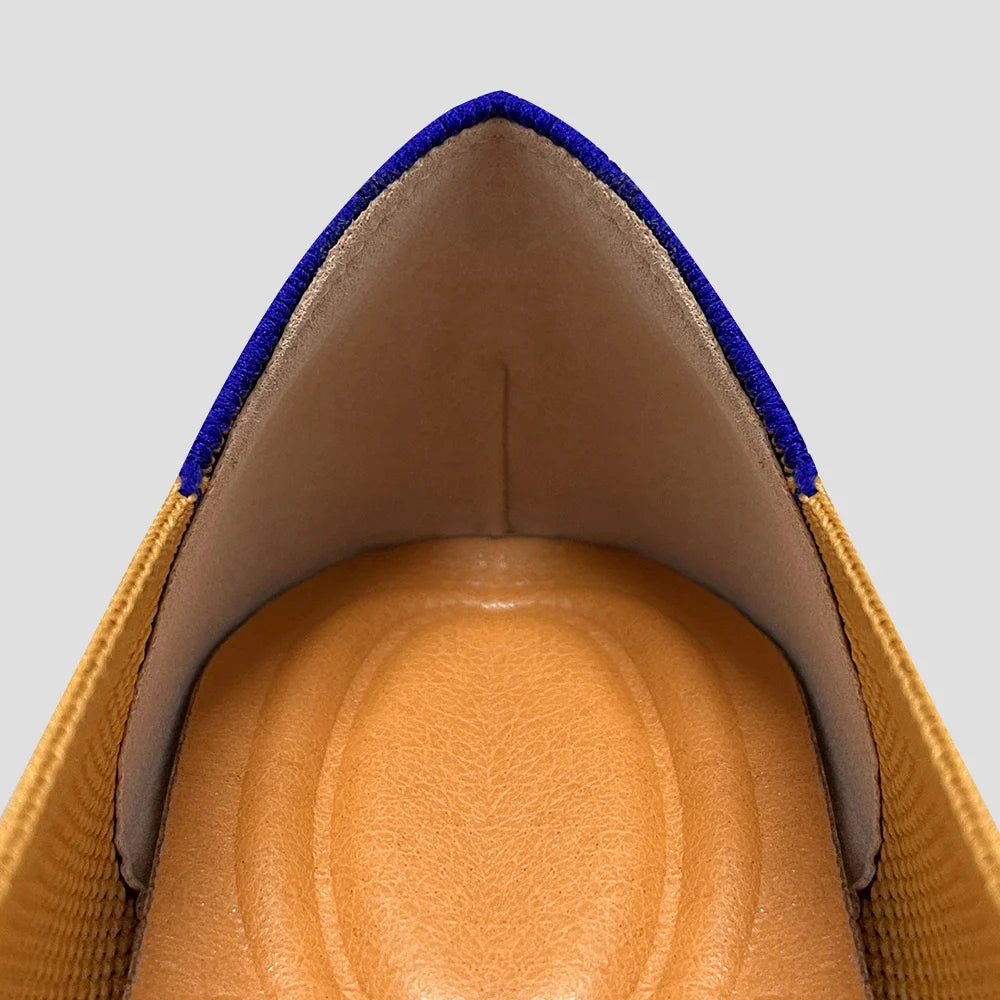 Mugrs™ Flats mit quadratischer Zehenpartie und V-Ausschnitt (Mugrs 2.0)