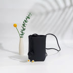 Sac à bandoulière Mugrs™, sac à bandoulière pour téléphone portable, couleur noire