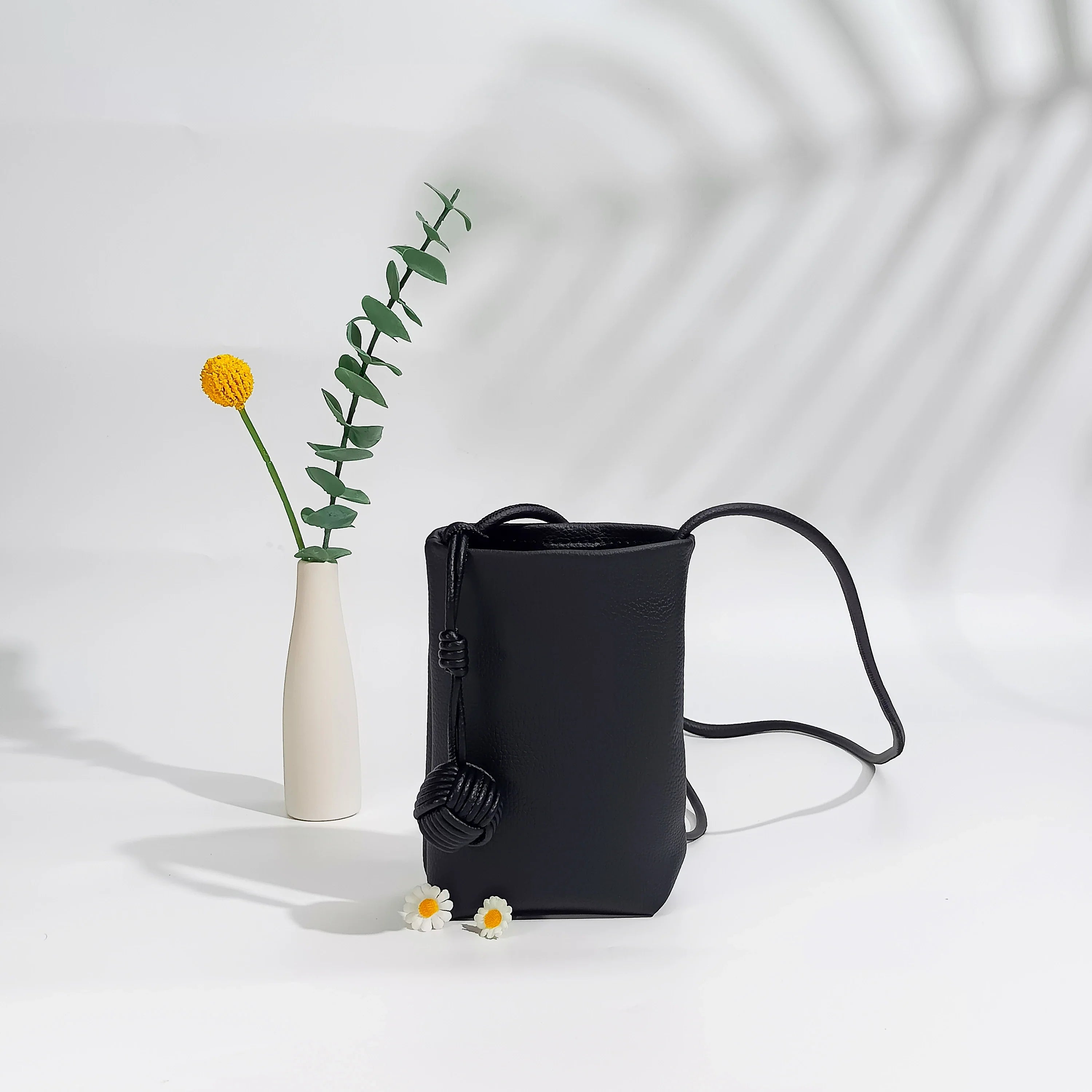 Mugrs™ Umhängetasche, Umhängetasche für Mobiltelefone, Farbe Schwarz