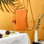 Sac à bandoulière Mugrs™, sac à bandoulière pour téléphone portable, couleur orange