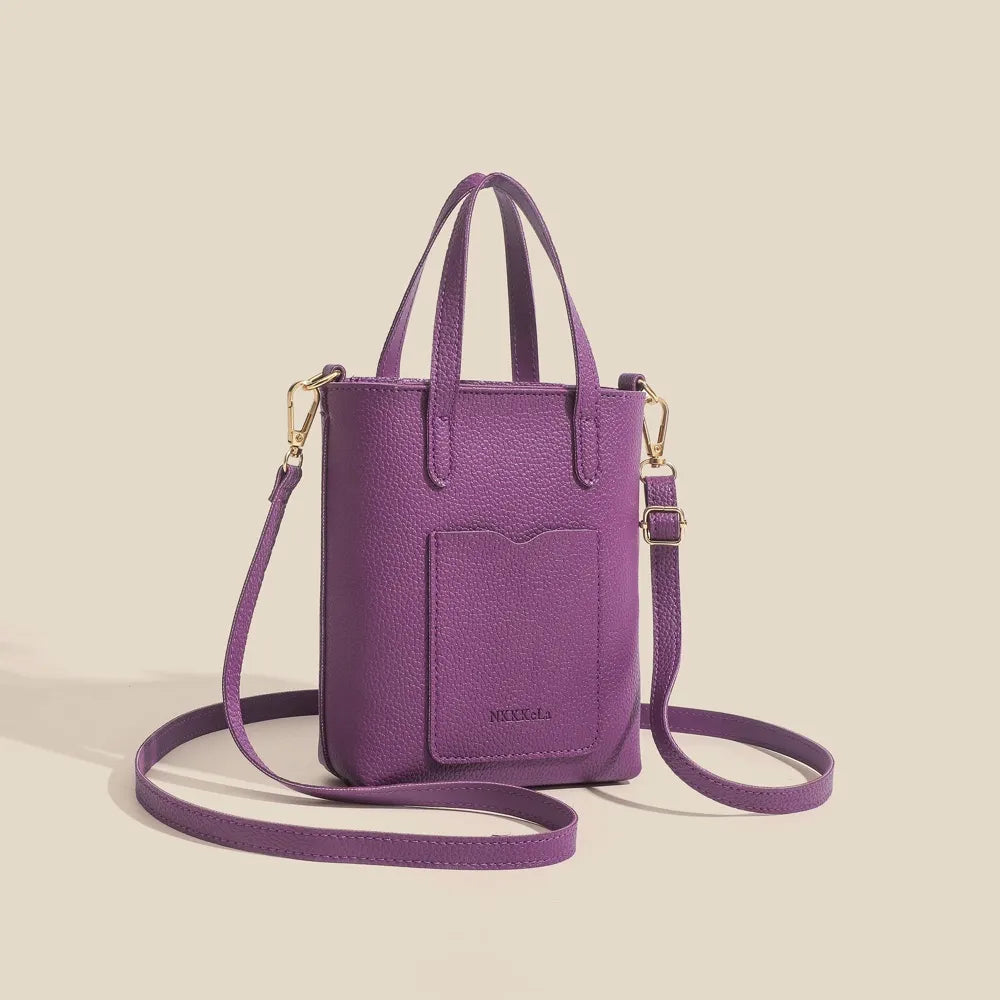 Mugrs™ Vintage Umhängetaschen aus veganem Leder, 5 Farben