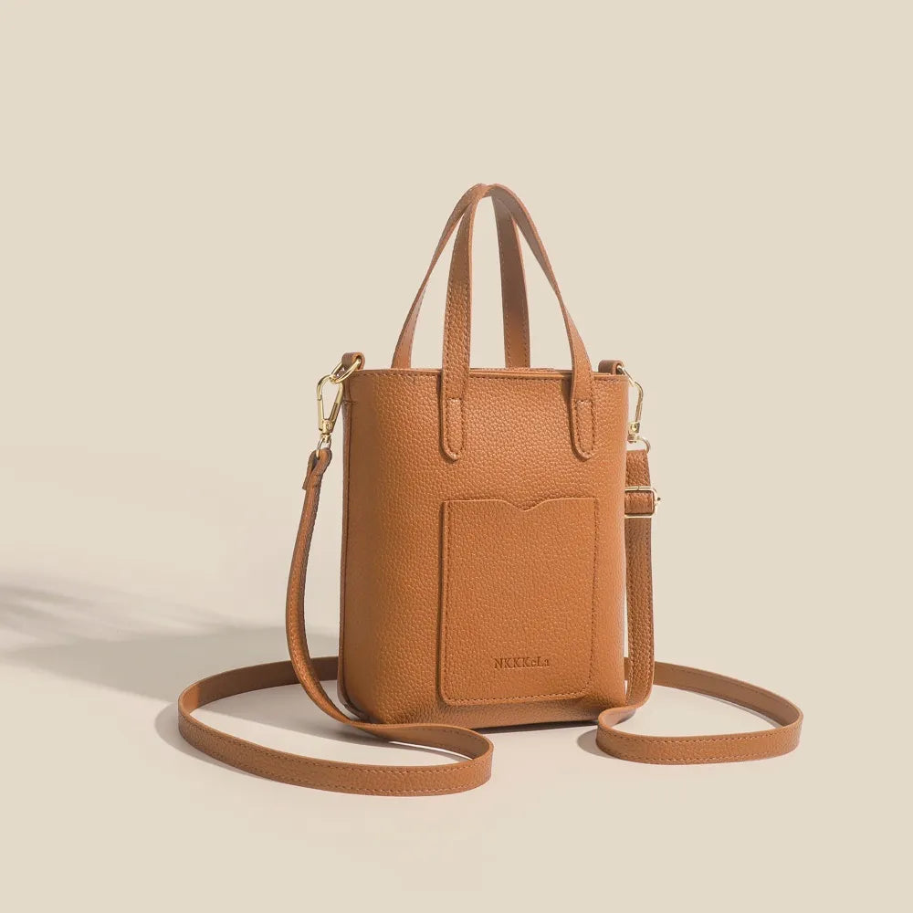 Mugrs™ Vintage Umhängetaschen aus veganem Leder, 5 Farben