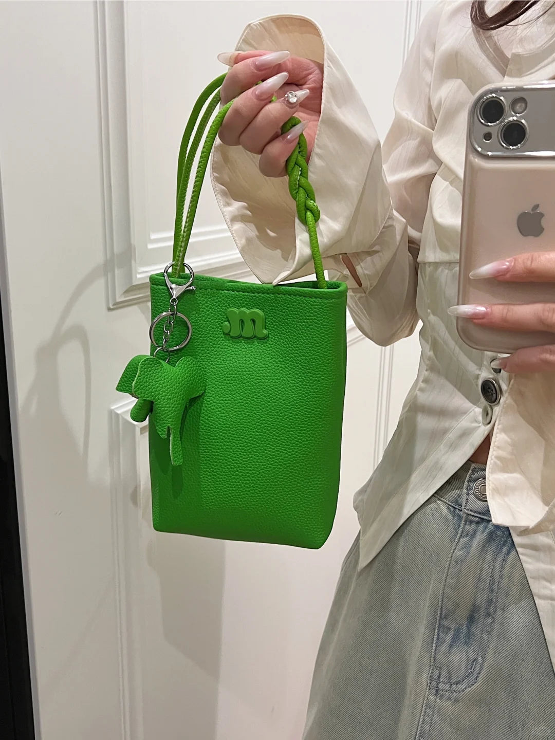 Mugrs™ Vegan Leather Crossbody Cell Phone Bag, 6 Colors