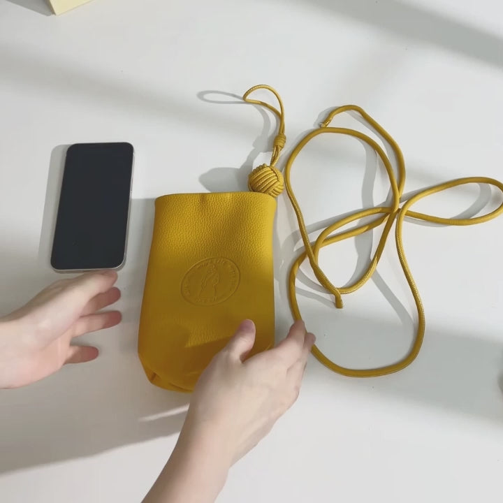 mugrs leather crossbody phone bag in durable material test