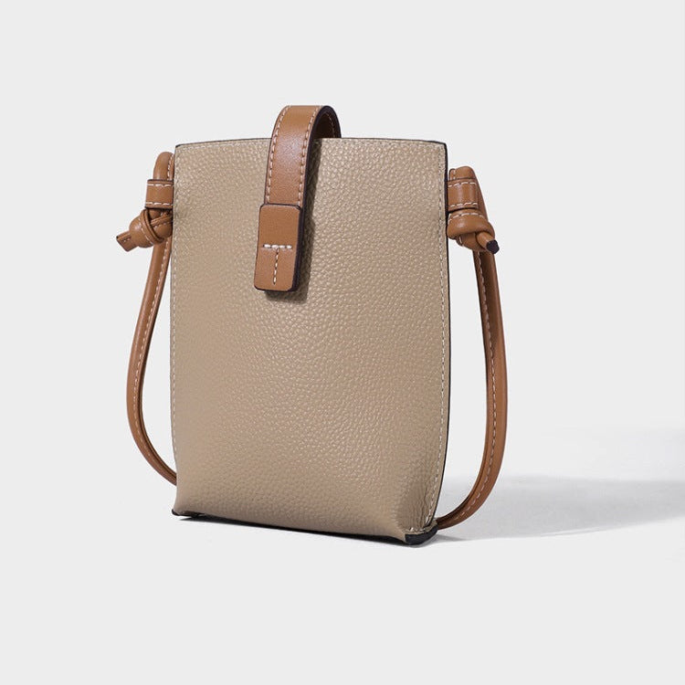 Sac bandoulière en cuir Mugrs™ pour femme